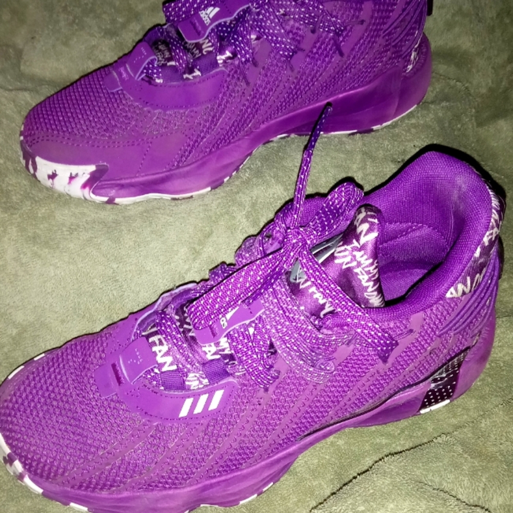 Adidas Dame 7 purple